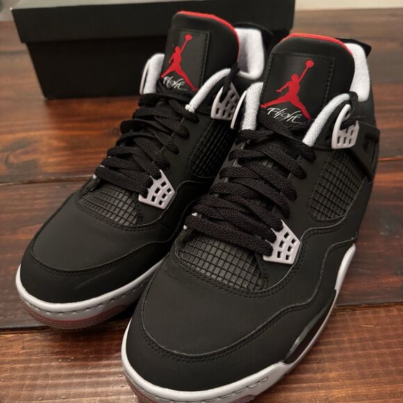 Nike Air Jordan 4 Retro Golf Bred Shoes main image 13